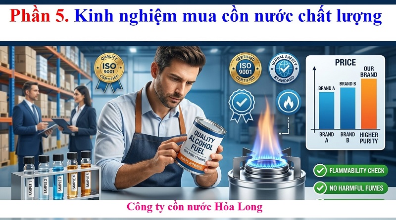 Nhà Cung Cấp Cồn Nước Uy Tín – Tiêu Chí Lựa Chọn Và Địa Chỉ Đáng Tin Cậy